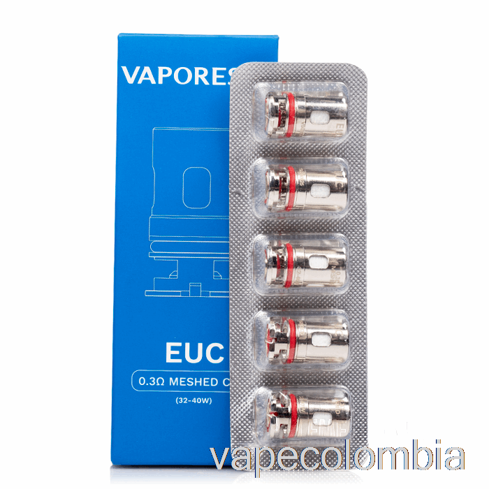 Bobinas De Repuesto Desechables Vaporesso Euc Vape 0.3ohm Euc Malladas